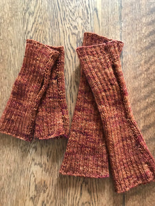 Hand-Knitted Mittens