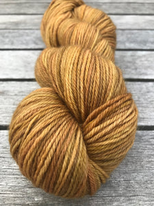 5ply Bluefaced Leicester 'Ginger Crunch'
