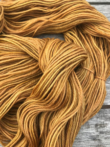 5ply Bluefaced Leicester 'Ginger Crunch'