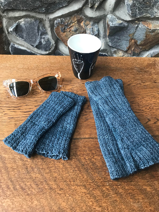 Hand-Knitted Mittens