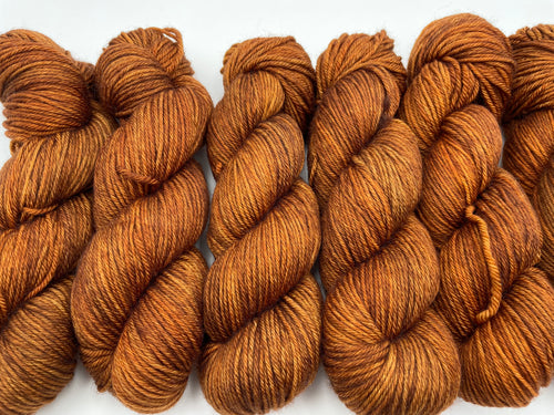 8ply Corriedale 'Gingerbread'