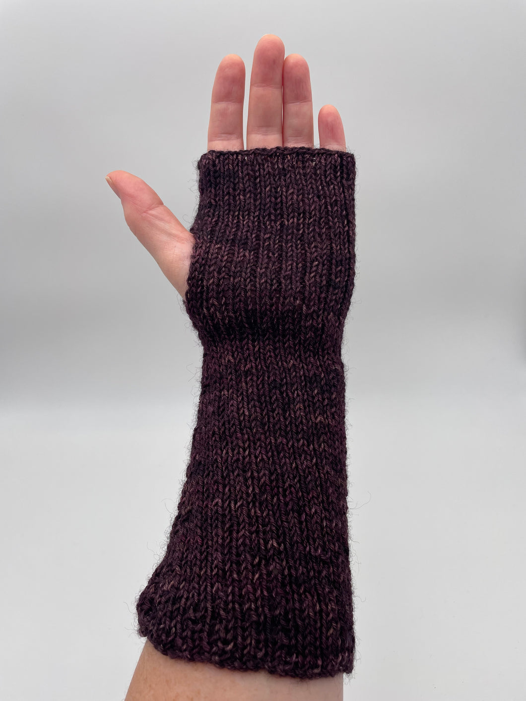 Hand-Knitted Mittens