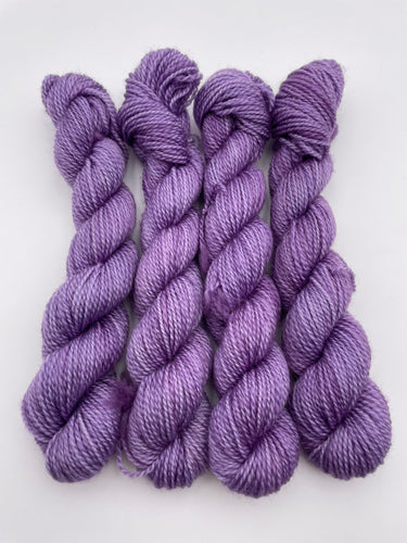 4ply Corriedale 'Lavender’ Mini