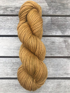 8ply Corriedale Non-Superwash 'Ginger Crunch’