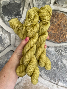 4ply Corriedale 'Citrine’ Mini