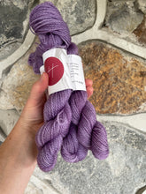 Load image into Gallery viewer, 4ply Corriedale &#39;Lavender’ Mini