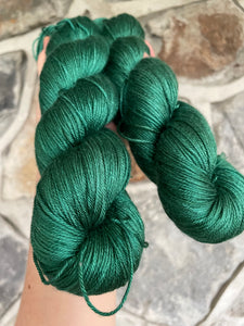 4ply Mulberry Silk 'Emerald'