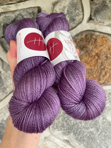 4ply Corriedale 'Lavender'