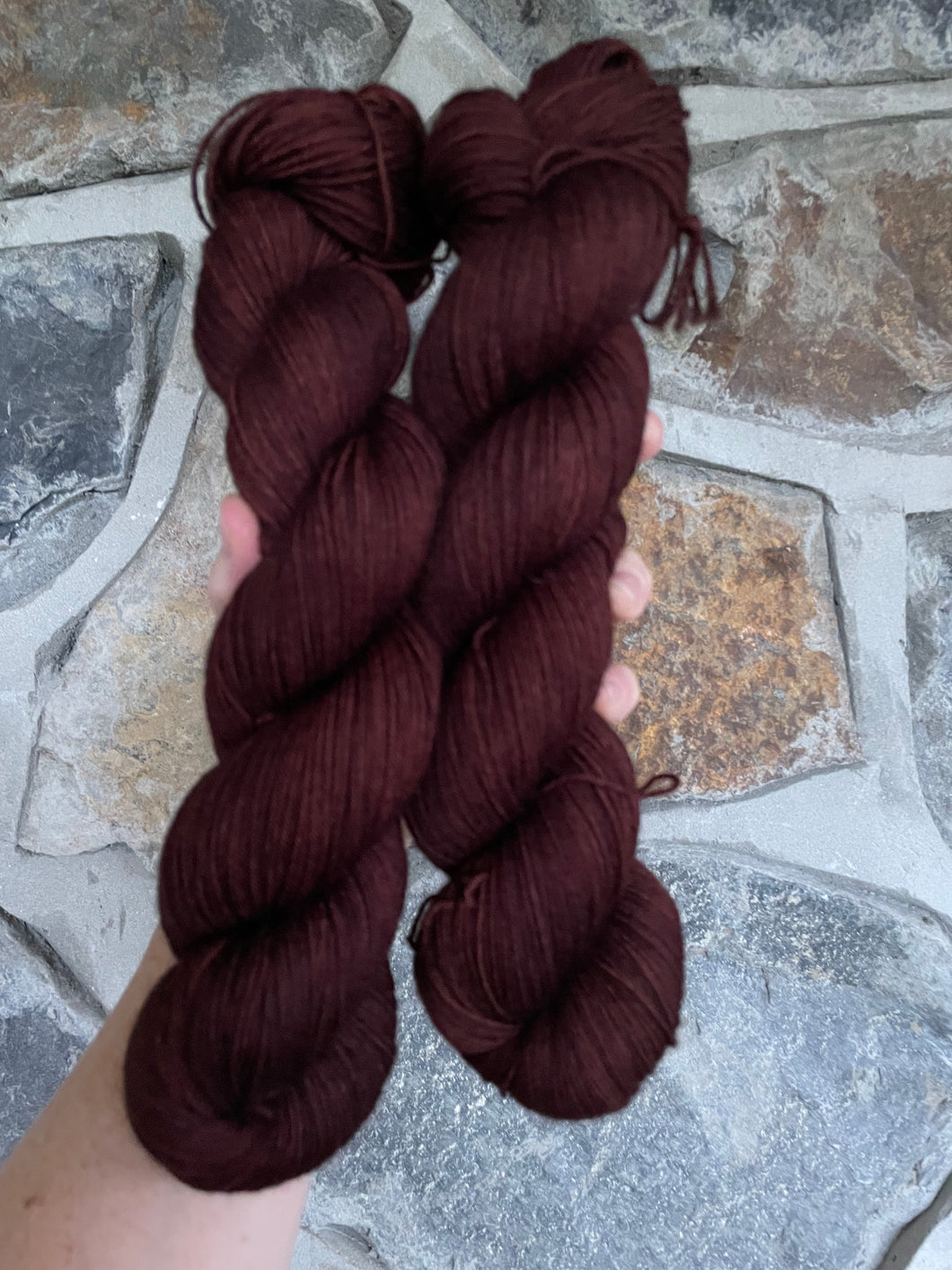 4ply Bluefaced Leicester 'Chilli Choc'