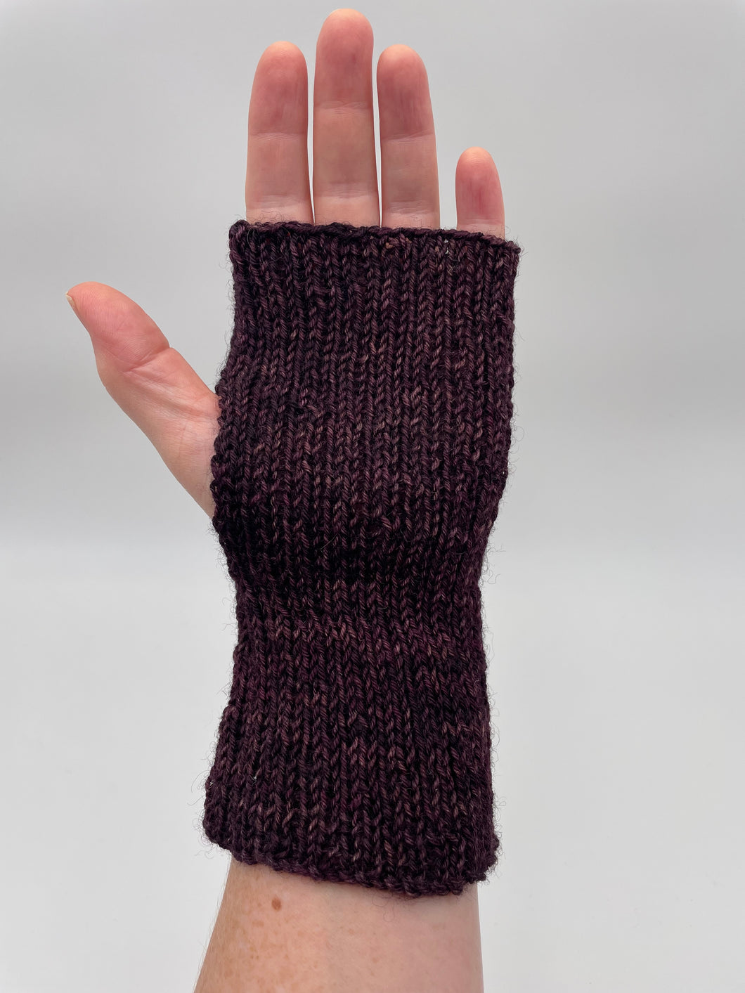 Hand-Knitted Mittens