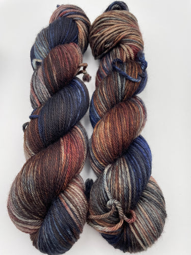 8ply Merino 'Midnight Stroll'